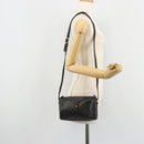 GUCCI GG Supreme Web Sherry Line Bag PVC Black Red 89 02 018 Auth 181179-21
