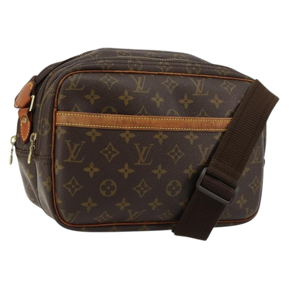 LOUIS VUITTON Monogram Reporter PM Umhängetasche M45254 LV Auth 181184