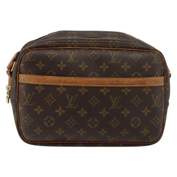 LOUIS VUITTON Monogram Reporter PM Umhängetasche M45254 LV Auth 181184