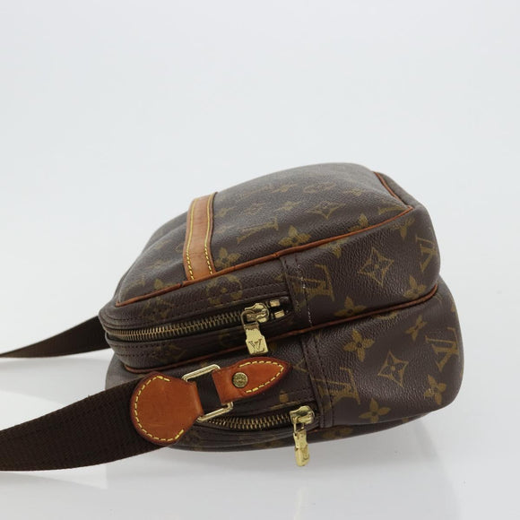 LOUIS VUITTON Monogram Reporter PM Umhängetasche M45254 LV Auth 181184