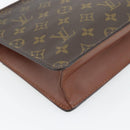 LOUIS VUITTON Monogram Pochette Homme Clutch Bag M51795 LV Auth 181185-16
