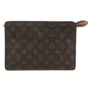 LOUIS VUITTON Monogram Pochette Homme Clutch Bag M51795 LV Auth 181185-13
