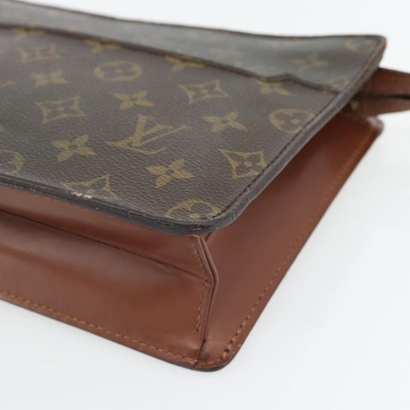 LOUIS VUITTON Monogram Pochette Homme Clutch Bag M51795 LV Auth 181185