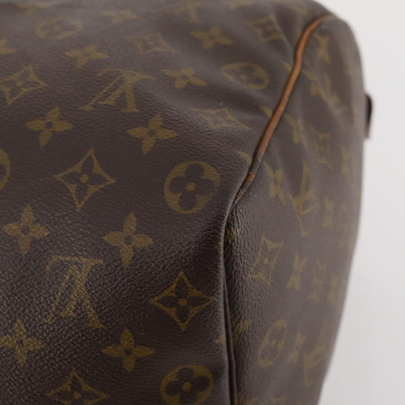 LOUIS VUITTON Monogram Keepall 50 Boston Bag M41426 LV Auth 181189