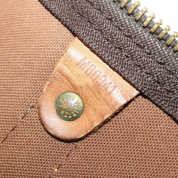 LOUIS VUITTON Monogram Keepall 50 Boston Bag M41426 LV Auth 181189