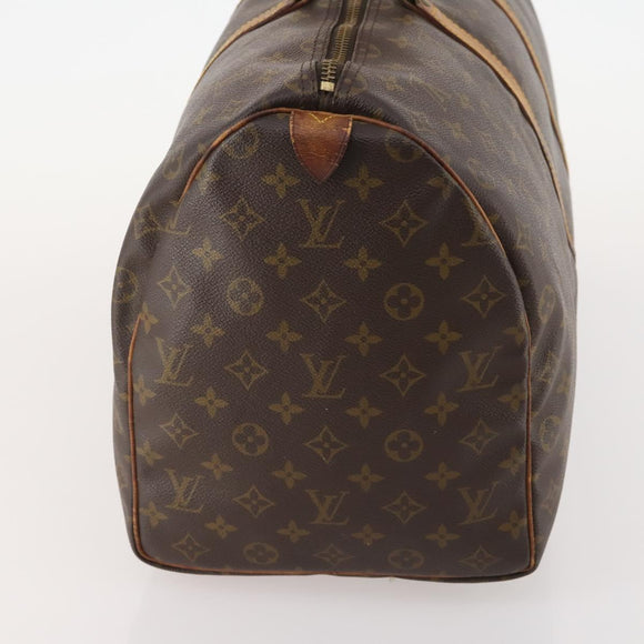 LOUIS VUITTON Monogram Keepall 50 Boston Bag M41426 LV Auth 181189