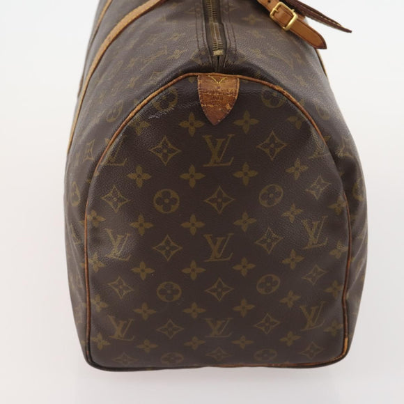 LOUIS VUITTON Monogram Keepall 50 Boston Bag M41426 LV Auth 181189