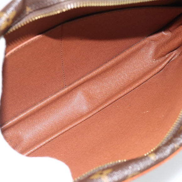 LOUIS VUITTON Monogram Compiegne 28 Clutch Bag M51845 LV Auth 181190