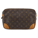 LOUIS VUITTON Monogram Compiegne 28 Clutch Bag M51845 LV Auth 181190-2