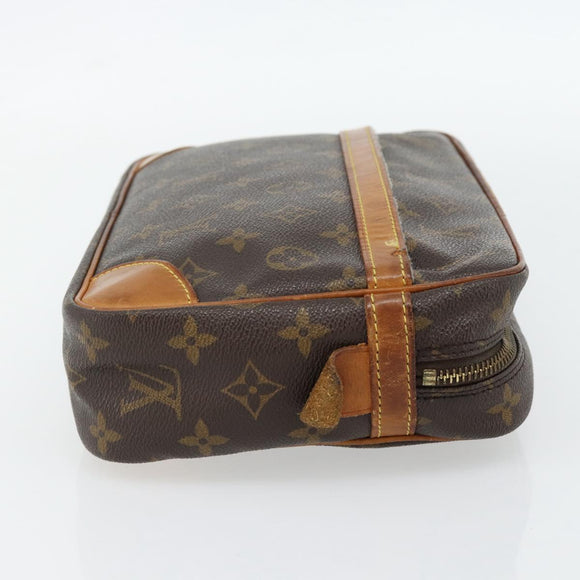 LOUIS VUITTON Monogram Compiegne 28 Clutch Bag M51845 LV Auth 181190