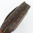 LOUIS VUITTON Monogram Compiegne 28 Clutch Bag M51845 LV Auth 181190-5