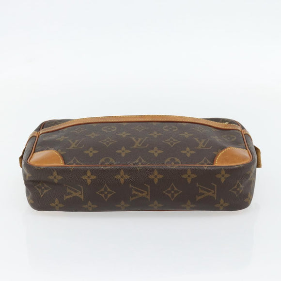LOUIS VUITTON Monogram Compiegne 28 Clutch Bag M51845 LV Auth 181190
