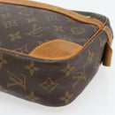 LOUIS VUITTON Monogram Compiegne 28 Clutch Bag M51845 LV Auth 181190-7