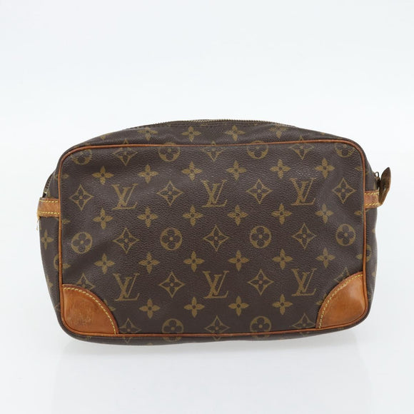 LOUIS VUITTON Monogram Clutch Bag 2 Set LV Auth 181191
