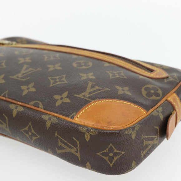 LOUIS VUITTON Monogram Clutch Bag 2 Set LV Auth 181191