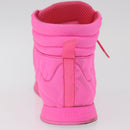 FENDI Zucca Canvas Sneakers 39 Pink Auth 181201A-12