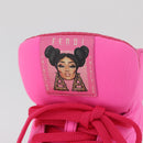 FENDI Zucca Canvas Sneakers 39 Pink Auth 181201A-13