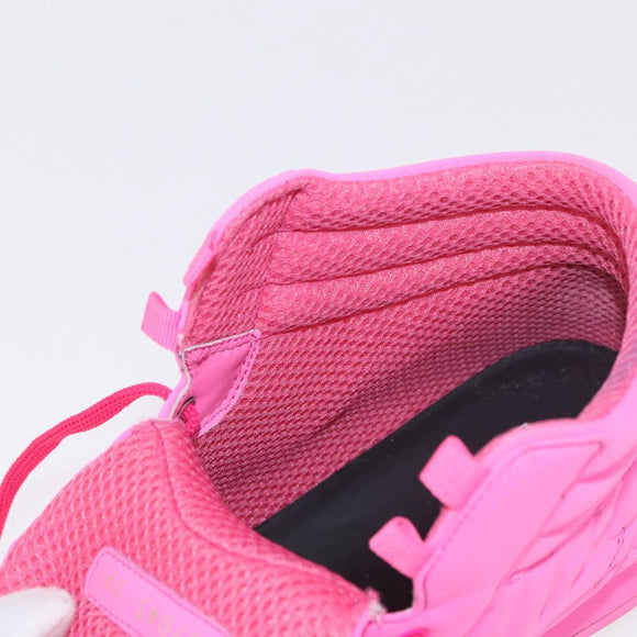 FENDI Zucca Canvas Sneakers 39 Pink Auth 181201A