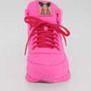 FENDI Zucca Canvas Sneakers 39 Pink Auth 181201A-30