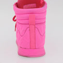FENDI Zucca Canvas Sneakers 39 Pink Auth 181201A-31