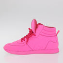 FENDI Zucca Canvas Sneakers 39 Pink Auth 181201A-5