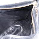 CHANEL Shoulder Bag Caviar Skin Black Gold CC Auth 181205A-18
