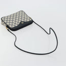 GUCCI GG Supreme Shoulder Bag PVC Navy Gold 97 02 068 Auth 181211-7