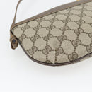 GUCCI GG Supreme Shoulder Bag PVC Beige Gold 904 02 020 Auth 181212-17