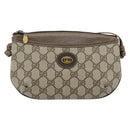GUCCI GG Supreme Shoulder Bag PVC Beige Gold 904 02 020 Auth 181212-13