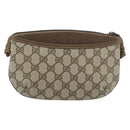 GUCCI GG Supreme Shoulder Bag PVC Beige Gold 904 02 020 Auth 181212-2