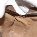 GUCCI GG Supreme Web Sherry Line Bag PVC Beige Gold 67 02 004 Auth 181214-22