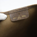 GUCCI GG Supreme Web Sherry Line Tote Bag PVC Beige Red 378 02 003 Auth 181215-17