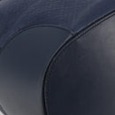 GUCCI Diamante Shoulder Bag Leather Navy Silver 354228 Auth 181216-14