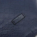 GUCCI Diamante Shoulder Bag Leather Navy Silver 354228 Auth 181216-17
