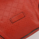 GUCCI Diamante Shoulder Bag Leather Red Gold 354229 Auth 181220-17