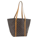 LOUIS VUITTON Monogram Sac Shopping Tote Bag M51108 LV Auth 181226-1