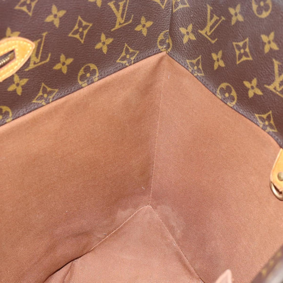 LOUIS VUITTON Monogram Sac Shopping Tote Bag M51108 LV Auth 181226