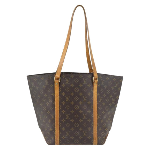 LOUIS VUITTON Monogram Sac Shopping Tote Bag M51108 LV Auth 181226