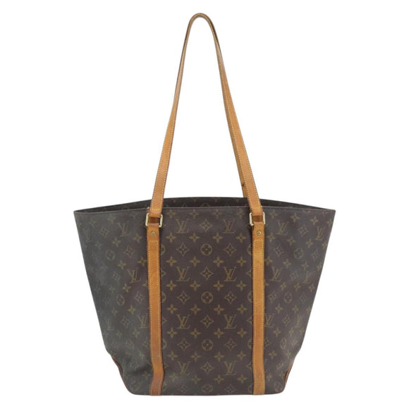 LOUIS VUITTON Monogram Sac Shopping Tote Bag M51108 LV Auth 181226