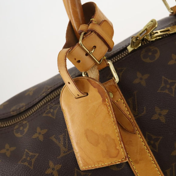 LOUIS VUITTON Monogram Keepall 45 Boston Bag M41428 LV Auth 181227