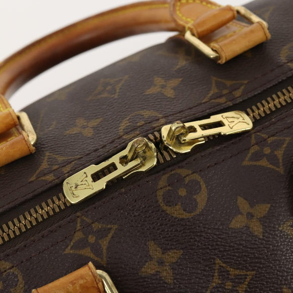 LOUIS VUITTON Monogram Keepall 45 Boston Bag M41428 LV Auth 181227