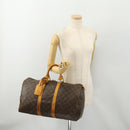 LOUIS VUITTON Monogram Keepall 45 Boston Bag M41428 LV Auth 181227-22