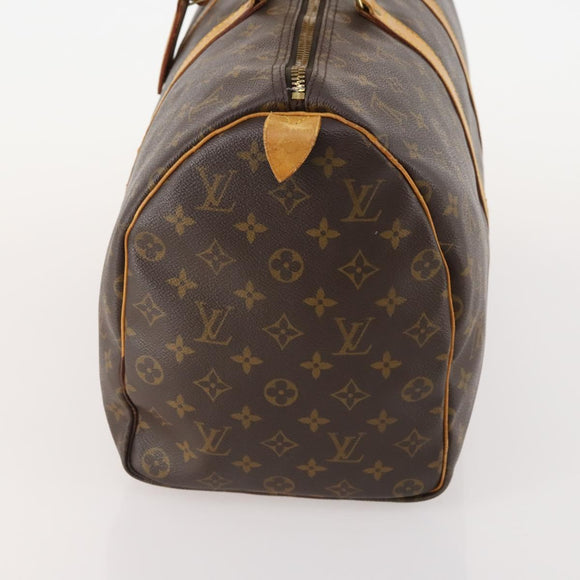 LOUIS VUITTON Monogram Keepall 45 Boston Bag M41428 LV Auth 181227