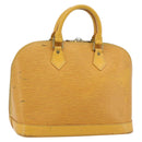 LOUIS VUITTON Epi Alma Hand Bag Yellow M52149 LV Auth 181229-1