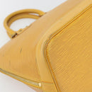 LOUIS VUITTON Epi Alma Hand Bag Yellow M52149 LV Auth 181229-11