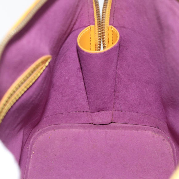 LOUIS VUITTON Epi Alma Hand Bag Yellow M52149 LV Auth 181229