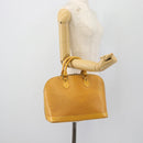 LOUIS VUITTON Epi Alma Hand Bag Yellow M52149 LV Auth 181229-20