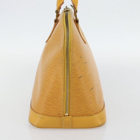 LOUIS VUITTON Epi Alma Hand Bag Yellow M52149 LV Auth 181229