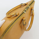 LOUIS VUITTON Epi Alma Hand Bag Yellow M52149 LV Auth 181229-6