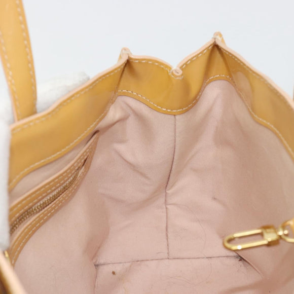 LOUIS VUITTON Vernis Wilshire PM Hand Bag Veil Amplession M91643 LV Auth 181230